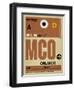 MCO Orlando Luggage Tag I-NaxArt-Framed Premium Giclee Print