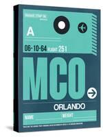MCO Orlando Luggage Tag II-NaxArt-Stretched Canvas