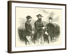 Mcpherson and His Chief Engineers, May 1863-null-Framed Giclee Print