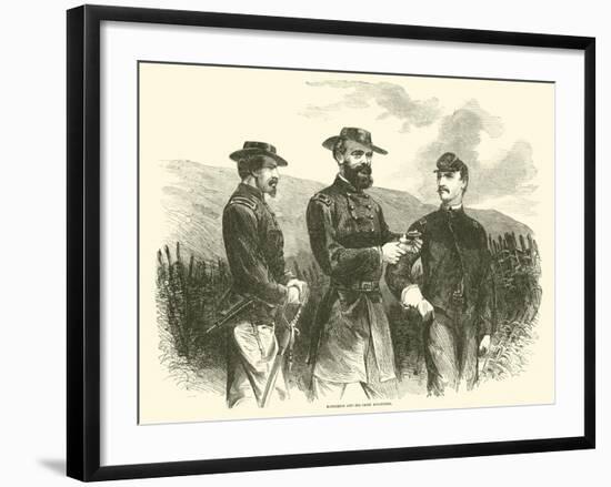 Mcpherson and His Chief Engineers, May 1863-null-Framed Giclee Print