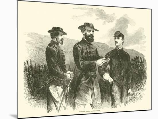 Mcpherson and His Chief Engineers, May 1863-null-Mounted Giclee Print