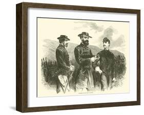 Mcpherson and His Chief Engineers, May 1863-null-Framed Giclee Print