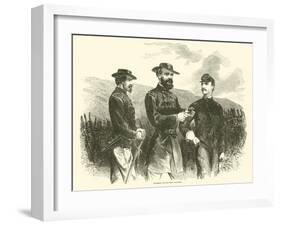 Mcpherson and His Chief Engineers, May 1863-null-Framed Giclee Print