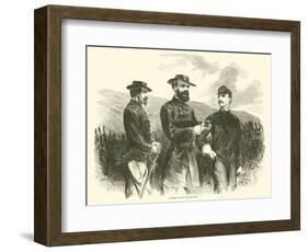 Mcpherson and His Chief Engineers, May 1863-null-Framed Giclee Print