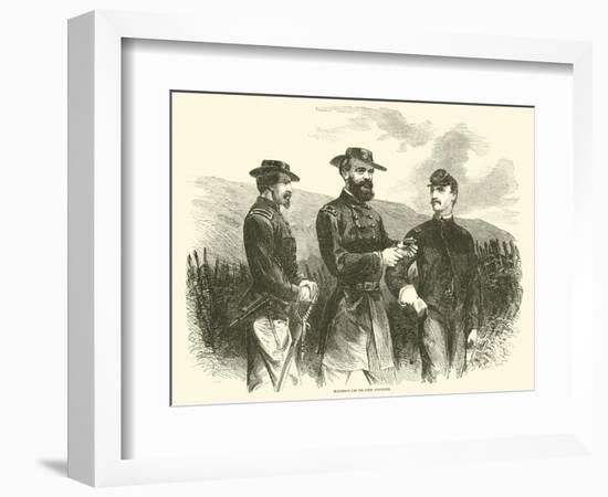 Mcpherson and His Chief Engineers, May 1863-null-Framed Giclee Print