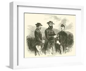 Mcpherson and His Chief Engineers, May 1863-null-Framed Giclee Print