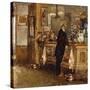 Mcsorley's Bar-Childe Hassam-Stretched Canvas