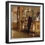 Mcsorley's Bar-Childe Hassam-Framed Giclee Print