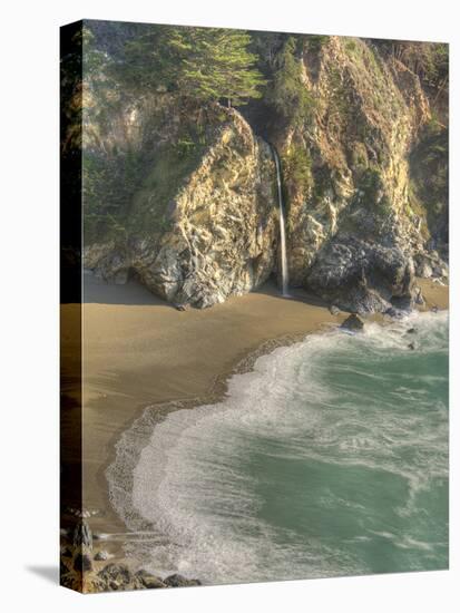 Mcway Falls at Julia Pfeiffer Burns State Park on the Big Sur Coast of California-Kyle Hammons-Stretched Canvas