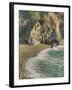 Mcway Falls at Julia Pfeiffer Burns State Park on the Big Sur Coast of California-Kyle Hammons-Framed Photographic Print