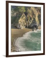 Mcway Falls at Julia Pfeiffer Burns State Park on the Big Sur Coast of California-Kyle Hammons-Framed Photographic Print