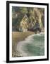 Mcway Falls at Julia Pfeiffer Burns State Park on the Big Sur Coast of California-Kyle Hammons-Framed Photographic Print