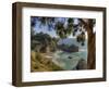 Mcway Falls at Julia Pfeiffer Burns State Park on the Big Sur Coast of California-Kyle Hammons-Framed Photographic Print