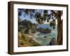 Mcway Falls at Julia Pfeiffer Burns State Park on the Big Sur Coast of California-Kyle Hammons-Framed Photographic Print