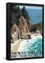 McWay Falls - Big Sur Coast, California-null-Framed Poster