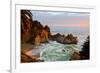 Mcway Falls in Big Sur at Sunset, California-Andy777-Framed Photographic Print