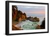 Mcway Falls in Big Sur at Sunset, California-Andy777-Framed Photographic Print