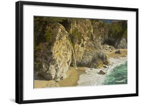 Mcway Falls, Julia Pfeiffer Burns State Park, Big Sur, California, USA-Michel Hersen-Framed Photographic Print