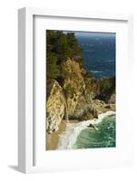 Mcway Falls, Julia Pfeiffer Burns State Park, Big Sur, California, USA-Michel Hersen-Framed Photographic Print