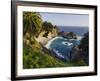 Mcway Falls, Mcway Cove, Julia Pfeiffer Burns State Park, California, Usa-Rainer Mirau-Framed Photographic Print