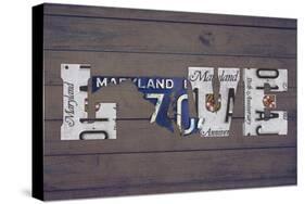 MD State Love-Design Turnpike-Stretched Canvas