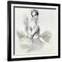 Mdlle Lucile Grahn, from The Illustrated London News, 8th March 1845-null-Framed Giclee Print