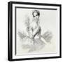 Mdlle Lucile Grahn, from The Illustrated London News, 8th March 1845-null-Framed Giclee Print