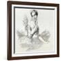 Mdlle Lucile Grahn, from The Illustrated London News, 8th March 1845-null-Framed Giclee Print