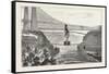 Mdlle. Spelterini Crossing the Niagara River on a Tight Rope-null-Framed Stretched Canvas