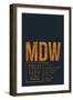 MDW ATC-08 Left-Framed Premium Giclee Print