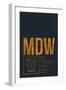 MDW ATC-08 Left-Framed Premium Giclee Print