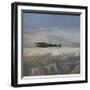 ME 110 over Greece-null-Framed Premium Photographic Print