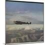 ME 110 over Greece-null-Mounted Premium Photographic Print