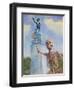 Me and Juan go way way back-Marie Marfia-Framed Giclee Print