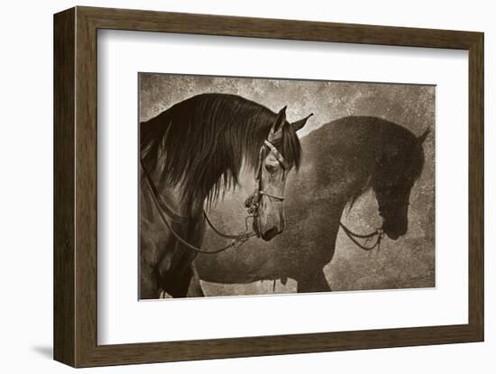 Me and my Shadow-Barry Hart-Framed Art Print