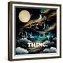 Me and the Moon-null-Framed Giclee Print