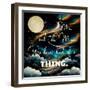 Me and the Moon-null-Framed Giclee Print