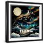 Me and the Moon-null-Framed Giclee Print