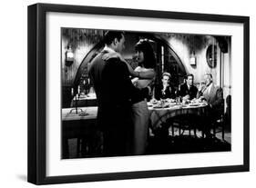 Me faire ca a moi by PierreGrimblat with Bernadette Lafont, 1961 (b/w photo)-null-Framed Photo