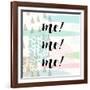 Me! Me! Me!-Evangeline Taylor-Framed Art Print