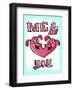 Me & You - Tommy Human Cartoon Print-Tommy Human-Framed Art Print