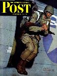 "Paratrooper," Saturday Evening Post Cover, September 12, 1942-Mead Schaeffer-Giclee Print