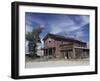 Meade Hotel and Skinner's Saloon, Bannack Ghost Town, Montana, USA-null-Framed Photographic Print