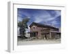 Meade Hotel and Skinner's Saloon, Bannack Ghost Town, Montana, USA-null-Framed Photographic Print