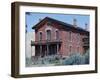 Meade Hotel, Bannack Ghost Town, Montana, USA-null-Framed Premium Photographic Print