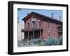 Meade Hotel, Bannack Ghost Town, Montana, USA-null-Framed Premium Photographic Print