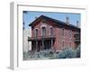 Meade Hotel, Bannack Ghost Town, Montana, USA-null-Framed Premium Photographic Print