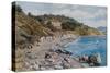 Meadfoot Beach, Torquay-Alfred Robert Quinton-Stretched Canvas