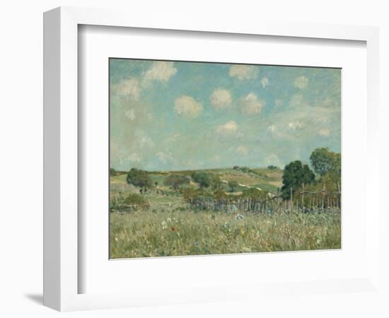 Meadow, 1875-Alfred Sisley-Framed Art Print