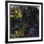 Meadow at Pond with Water Lilies, 1917-1919-Claude Monet-Framed Giclee Print